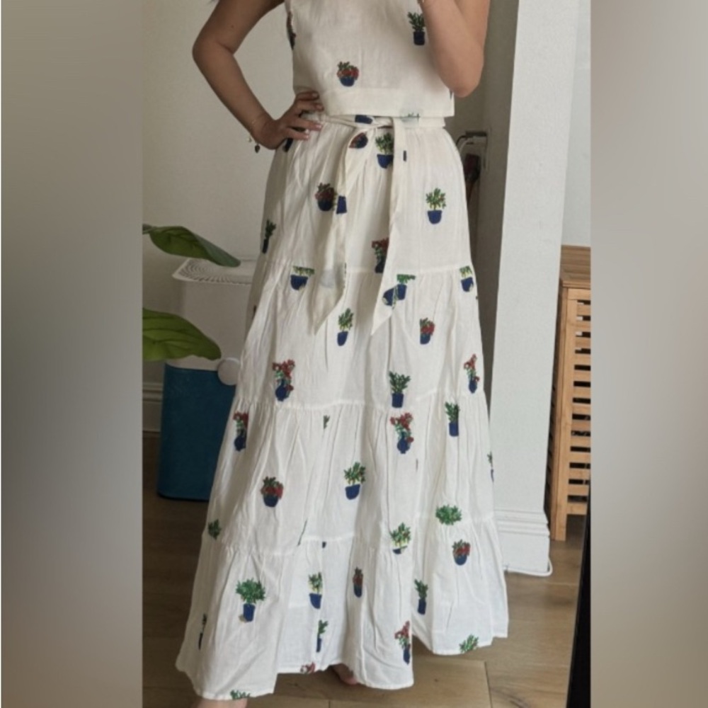 Sézane x MOMONI Lambertine skirt